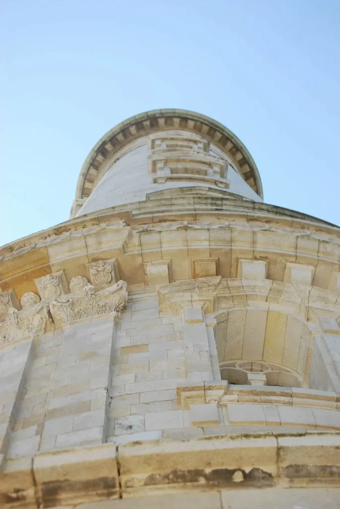 Cordouan lighthouse in the Gironde estuary, built from Saint Même les Carrières stone