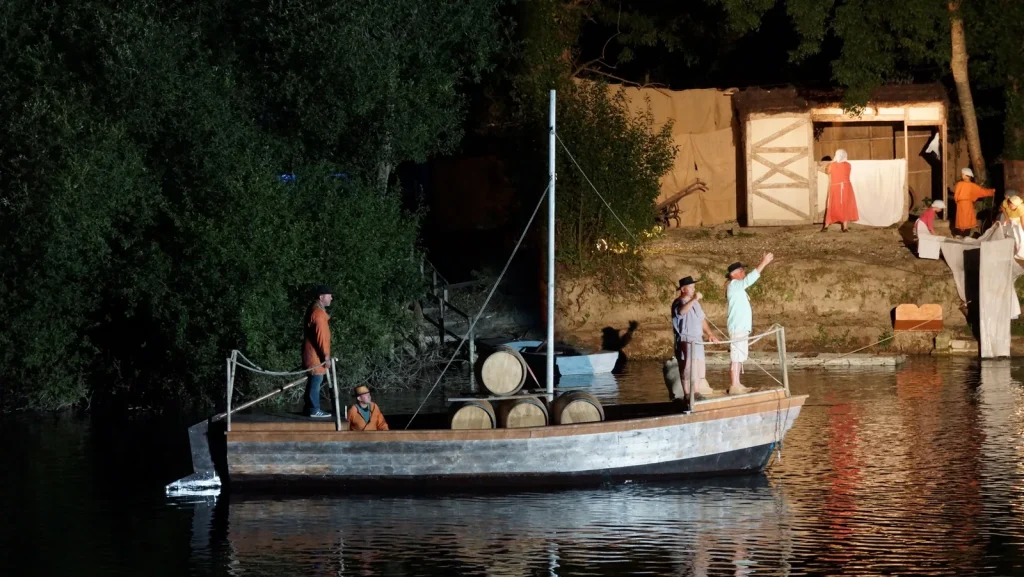 La fabuleuse histoire du cognac, spectacle son et lumière à bourg-charente