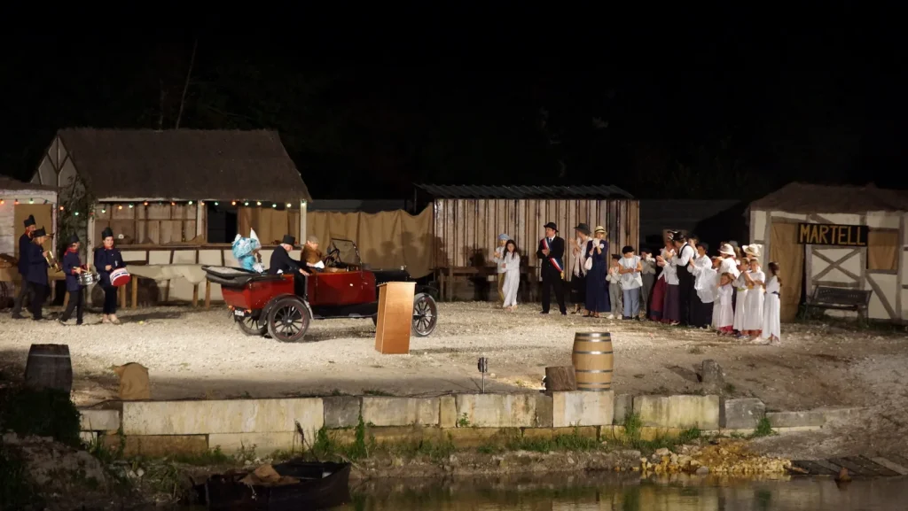 La fabuleuse histoire du cognac, spectacle son et lumière à bourg-charente