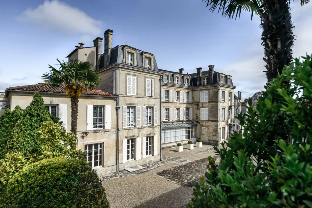 The historic Rémy Martin cognac house in Cognac