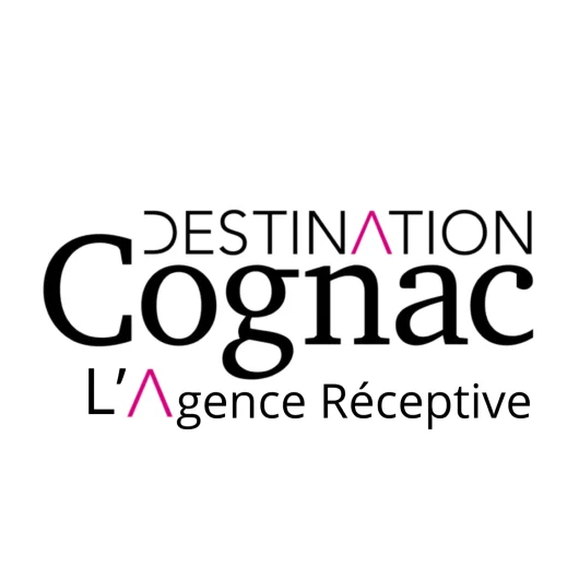 Logo Destination Cognac de l'agence réceptive pour l'organisation de journées, séjours séminaires, visite sur la Destination Cognac