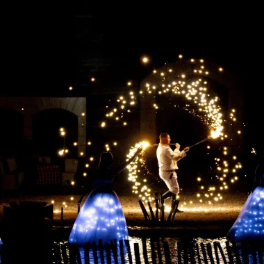 La fabuleuse histoire du cognac, spectacle son et lumière à bourg-charente