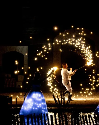 La fabuleuse histoire du cognac, spectacle son et lumière à bourg-charente
