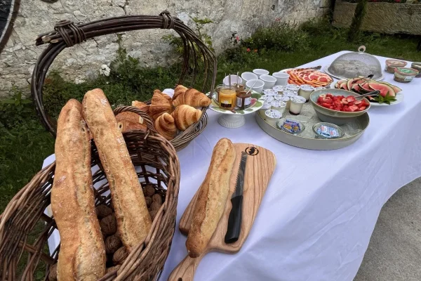 Brunch à la Noyeraie des Borderies