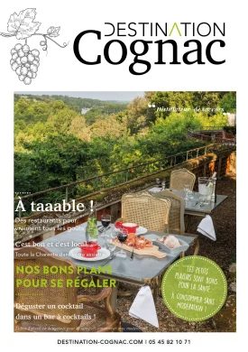 Couverture de la brochure Restaurants Printemps-Eté 2025