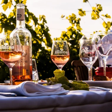 I.G.P. Charentais wines, reds, rosés and whites are the perfect accompaniment to moments with family and friends, and bring back fond memories