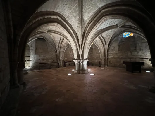 la crypte de l'église saint pierre à Jarnac