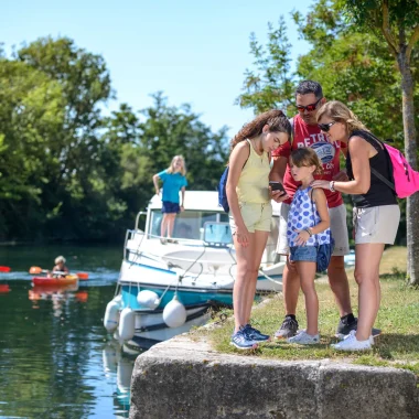 Terra Aventura en famille en bord de fleuve Charente