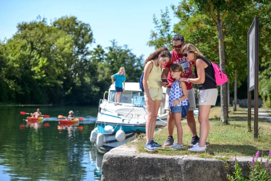 Terra Aventura en famille en bord de fleuve Charente