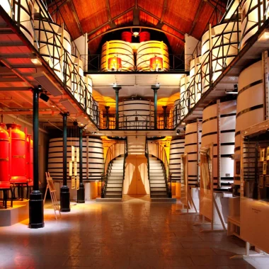 Francis cellar, the historic ageing cellar of the Rémy Martin cognac house in Cognac